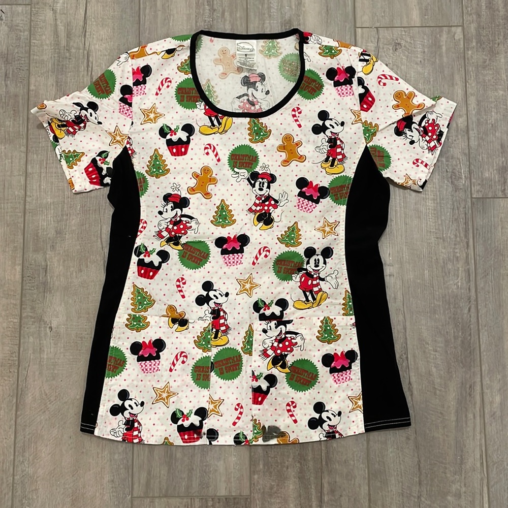Disney Scrub Top